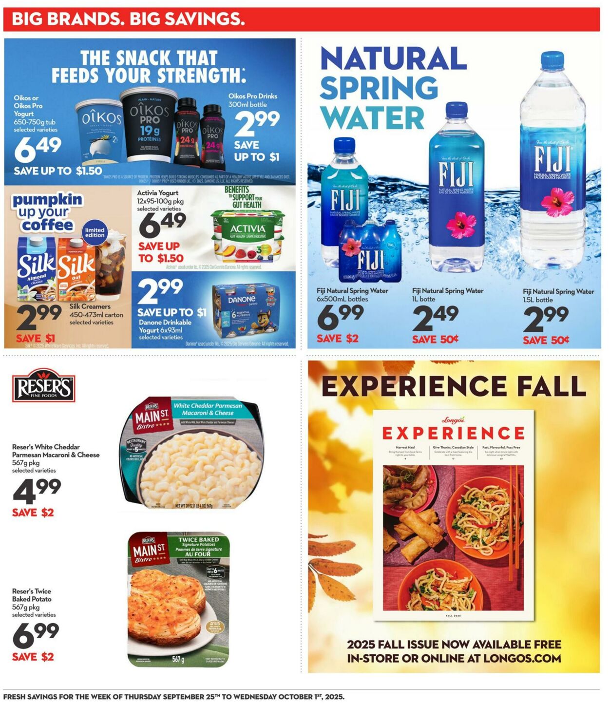 Flyer Longo's 25.09.2025 - 01.10.2025