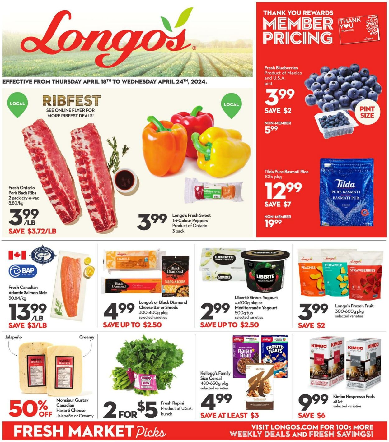 Longo's Promotional flyers