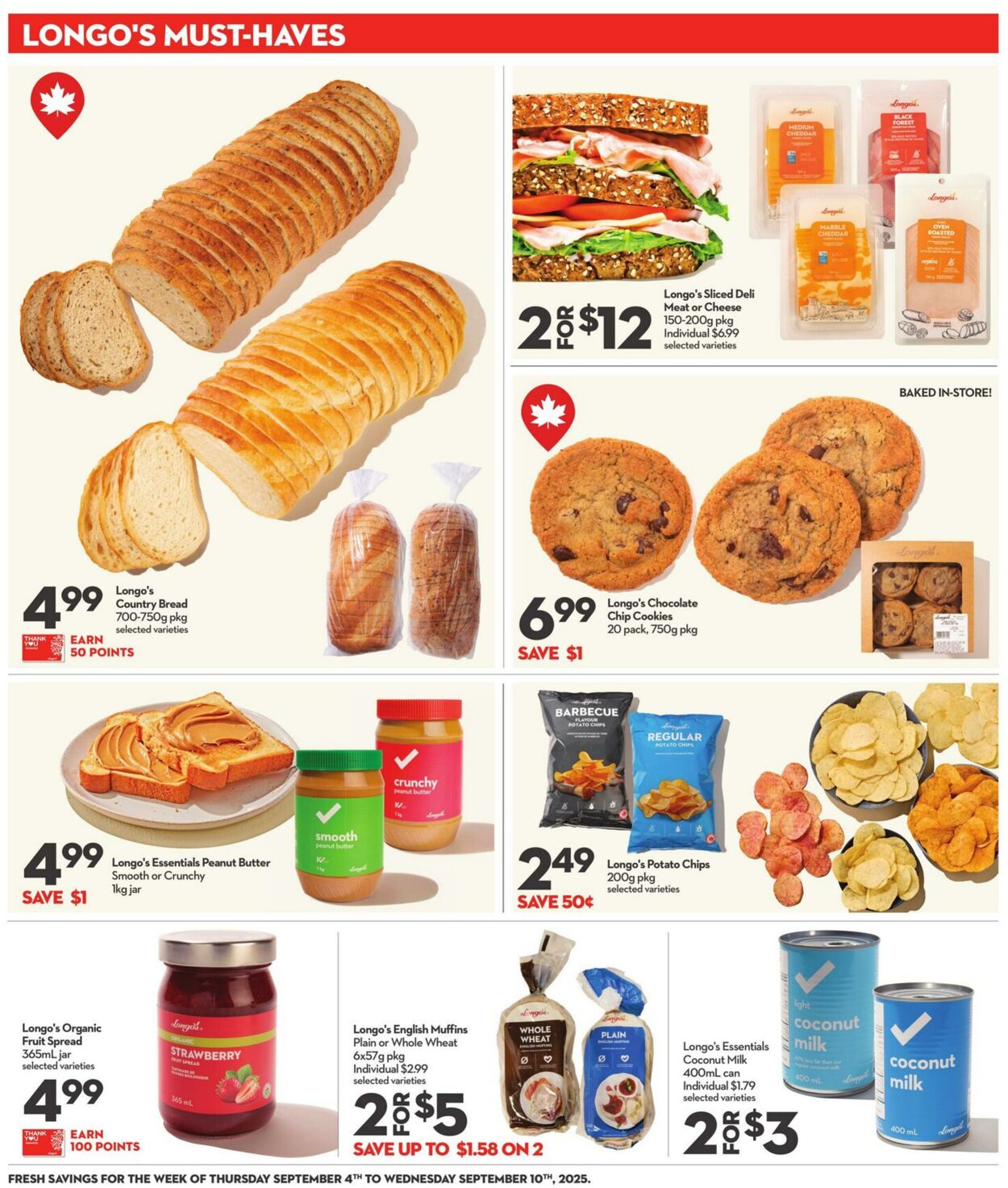 Flyer Longo's 04.09.2025 - 10.09.2025