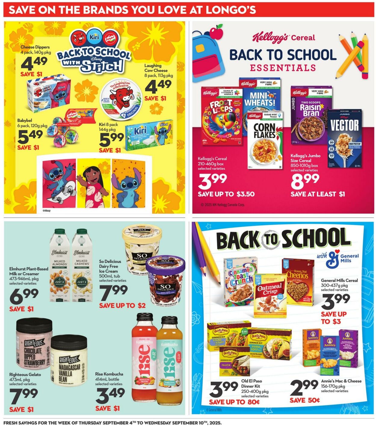 Flyer Longo's 04.09.2025 - 10.09.2025