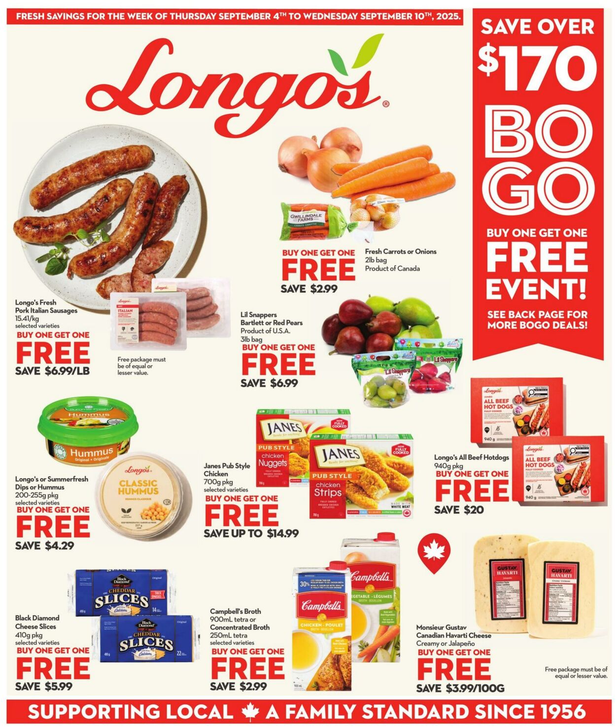 Flyer Longo's 04.09.2025 - 10.09.2025