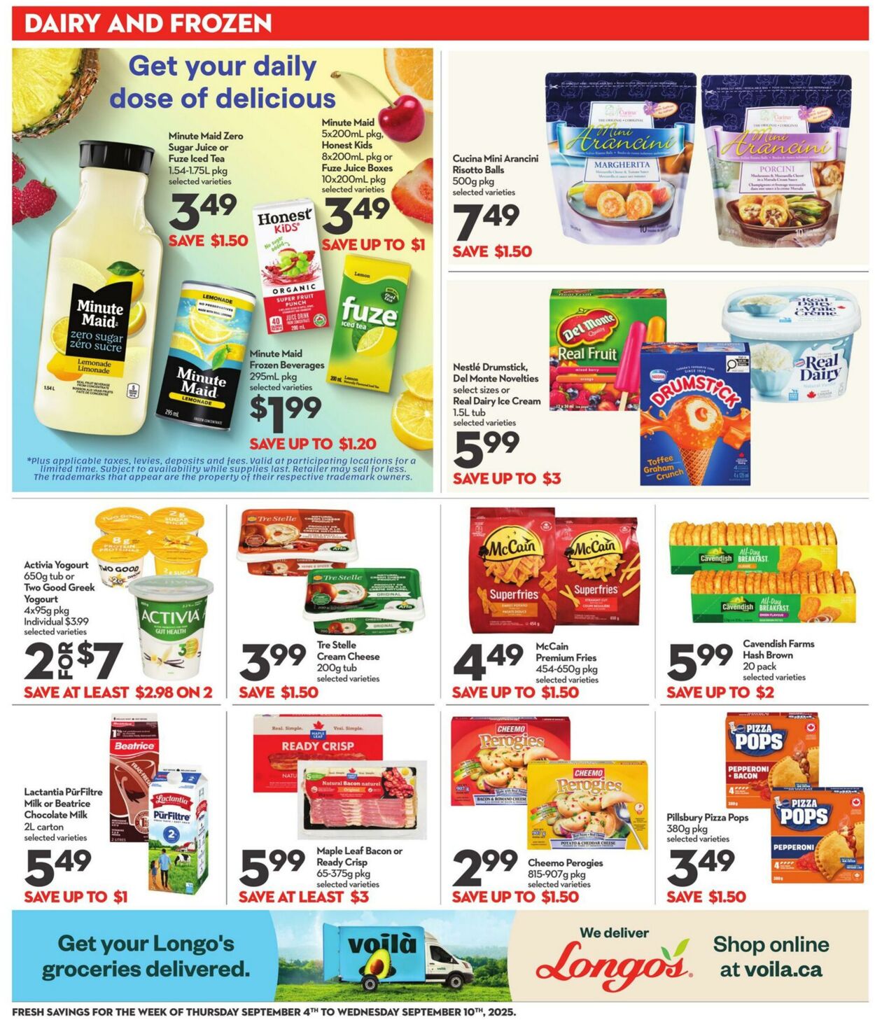 Flyer Longo's 04.09.2025 - 10.09.2025