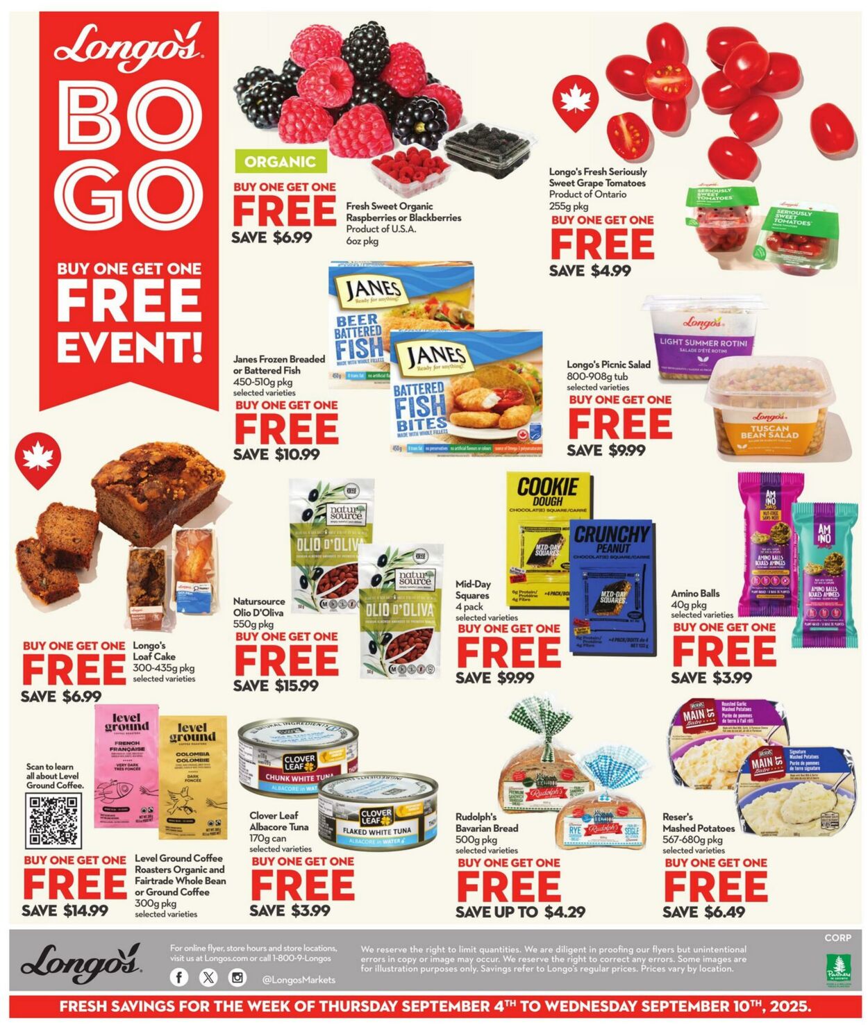 Flyer Longo's 04.09.2025 - 10.09.2025