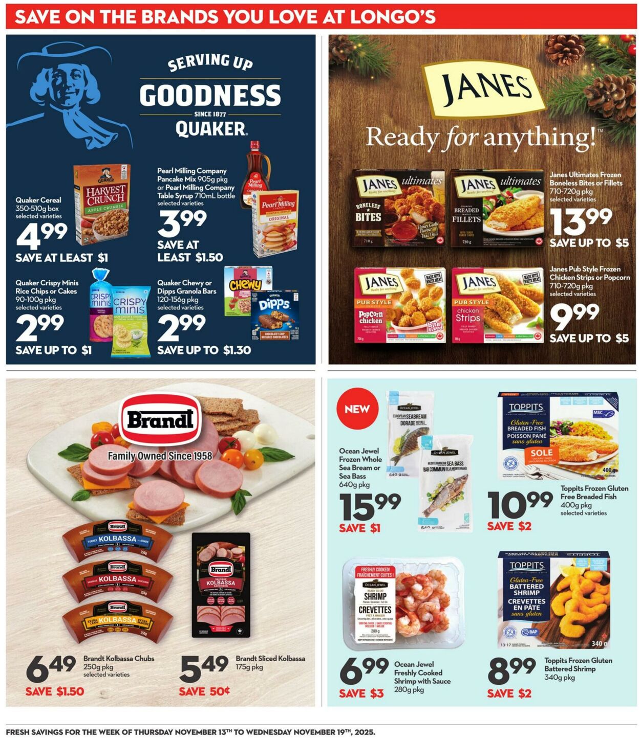 Flyer Longo's 13.11.2025 - 19.11.2025