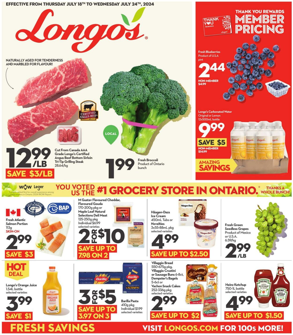 Flyer Longo's 18.07.2024 - 24.07.2024