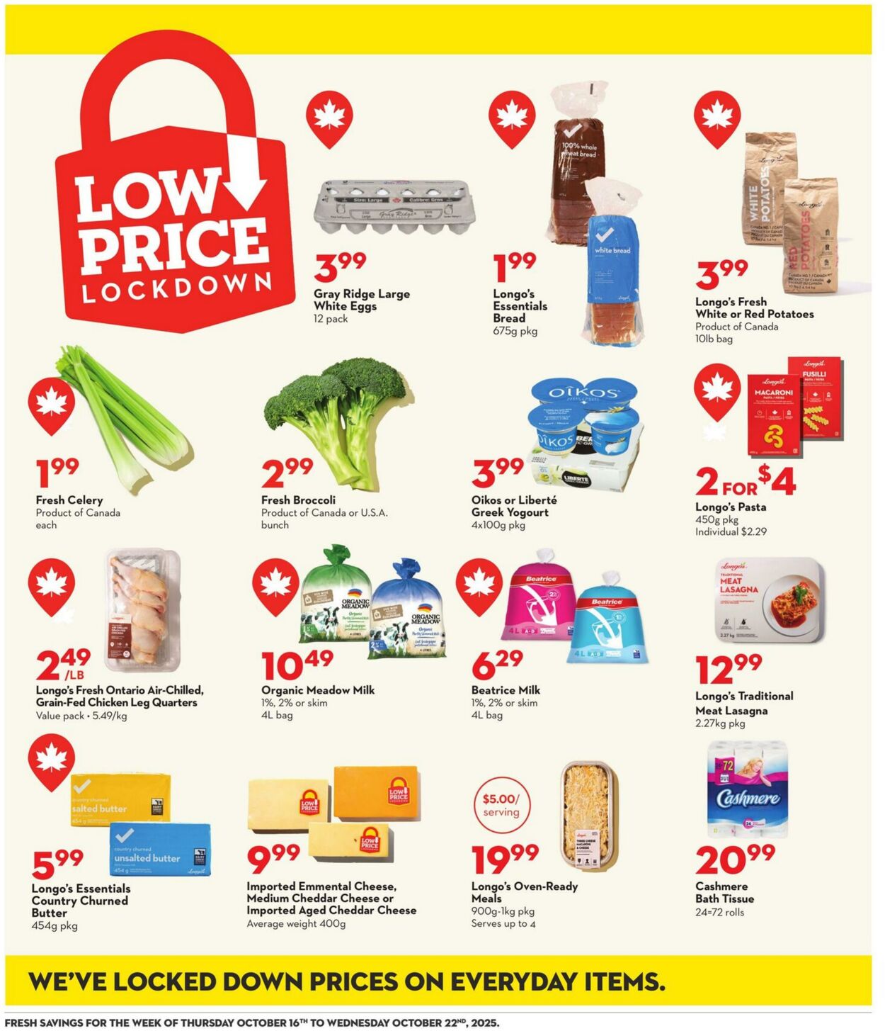 Flyer Longo's 16.10.2025 - 22.10.2025