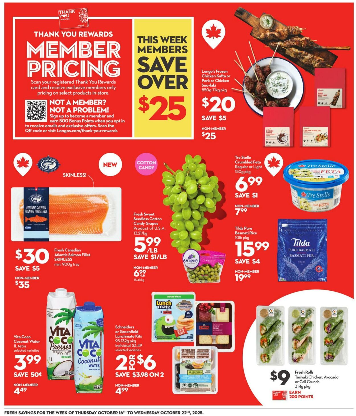 Flyer Longo's 16.10.2025 - 22.10.2025