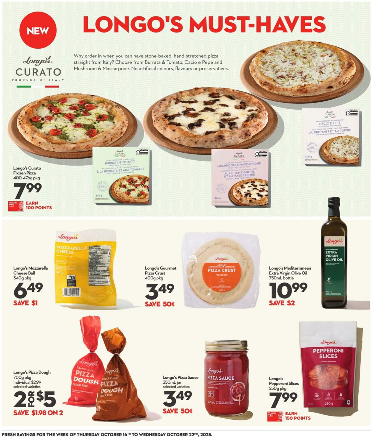 Flyer Longo's 16.10.2025 - 22.10.2025