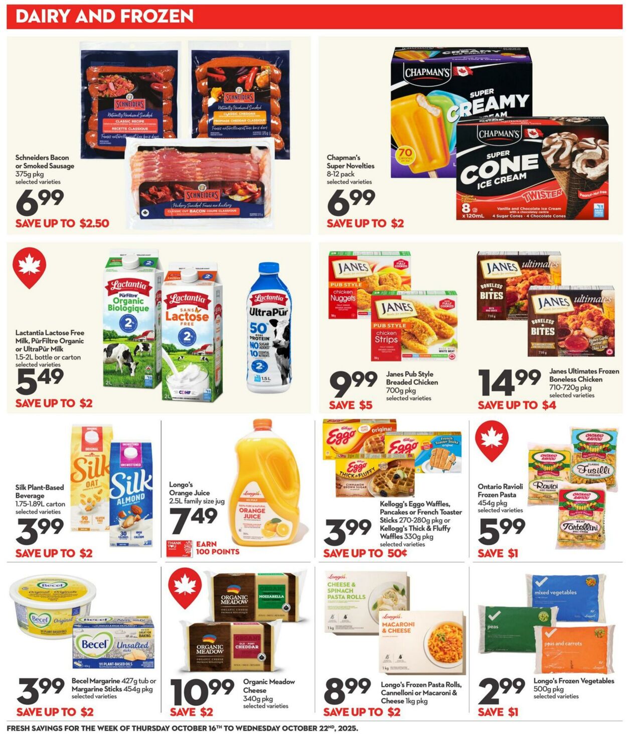 Flyer Longo's 16.10.2025 - 22.10.2025
