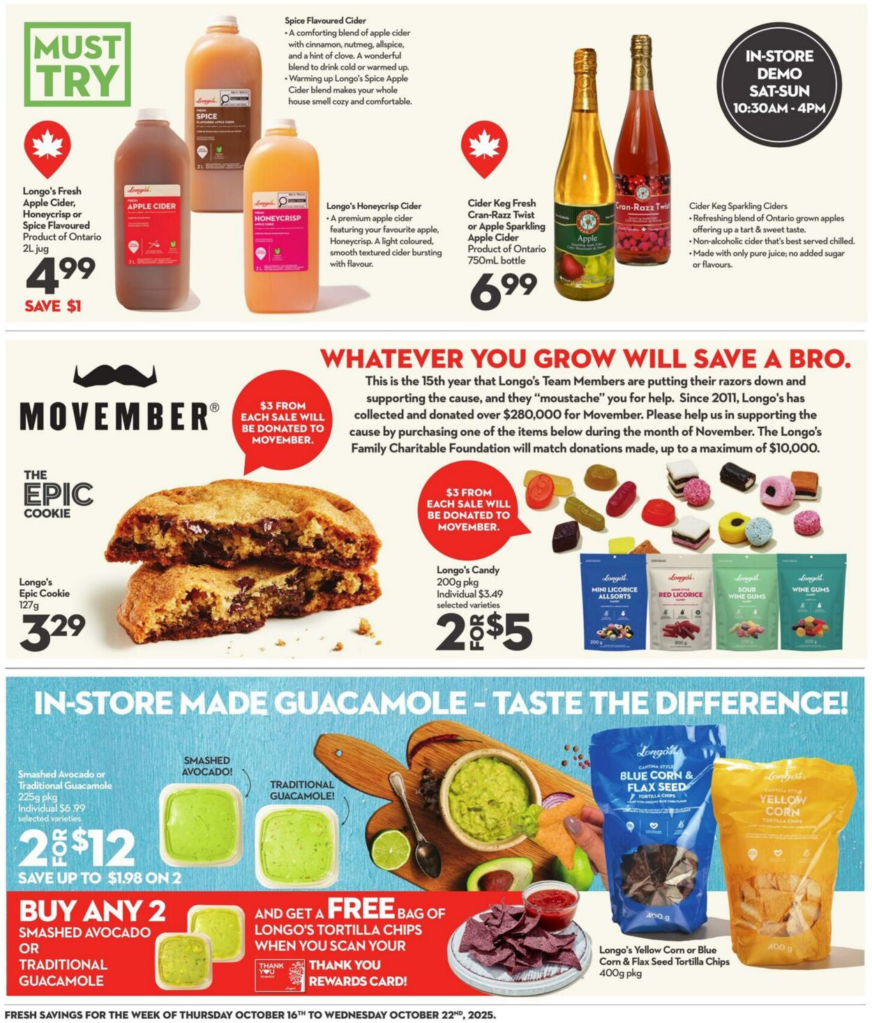 Flyer Longo's 16.10.2025 - 22.10.2025