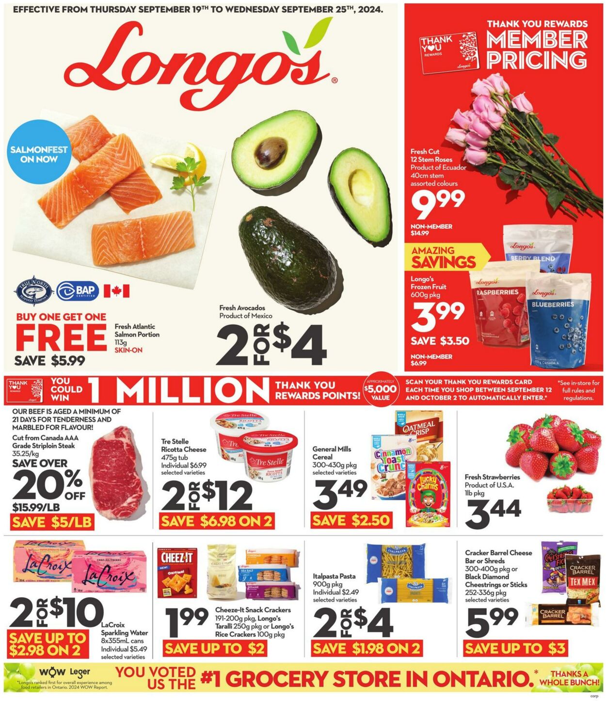 Longo's Promotional flyers