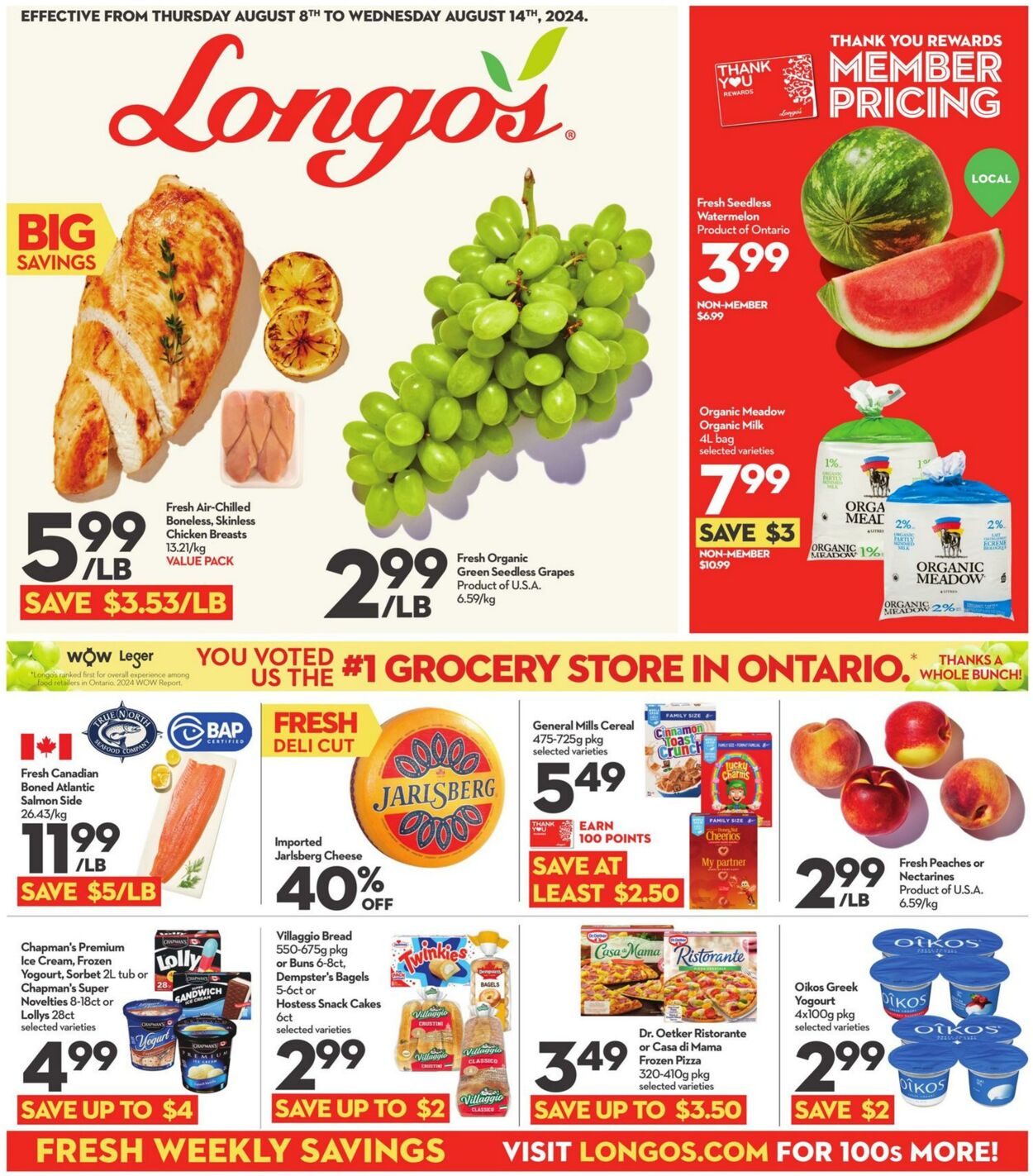 Flyer Longo's 08.08.2024 - 14.08.2024