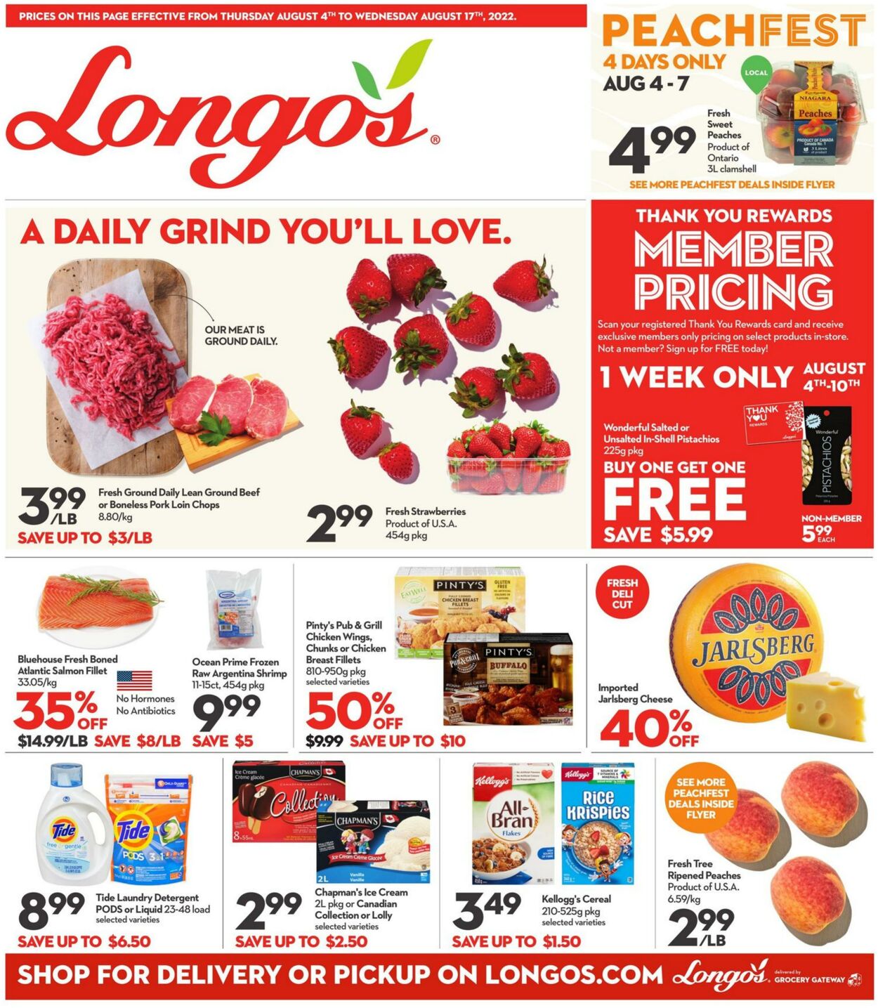 Longo's Promotional flyers