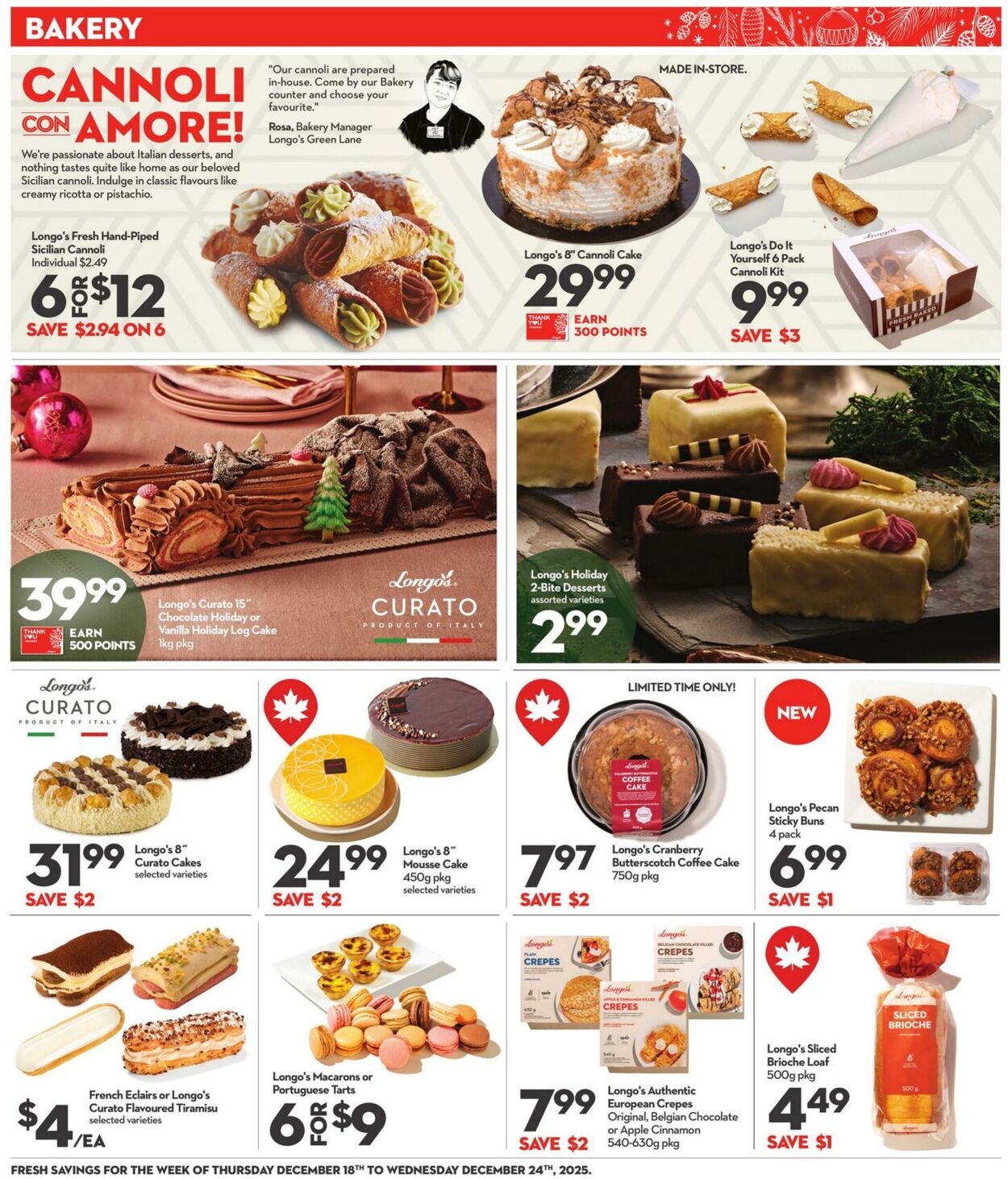 Flyer Longo's 18.12.2025 - 24.12.2025