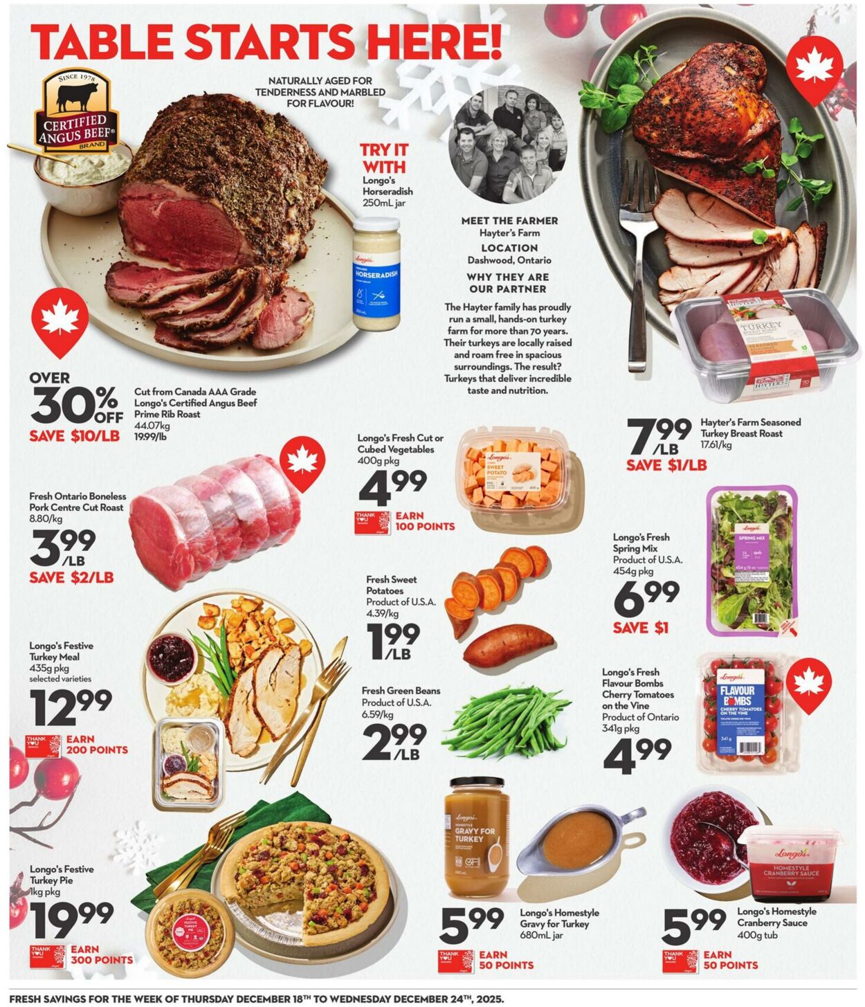 Flyer Longo's 18.12.2025 - 24.12.2025