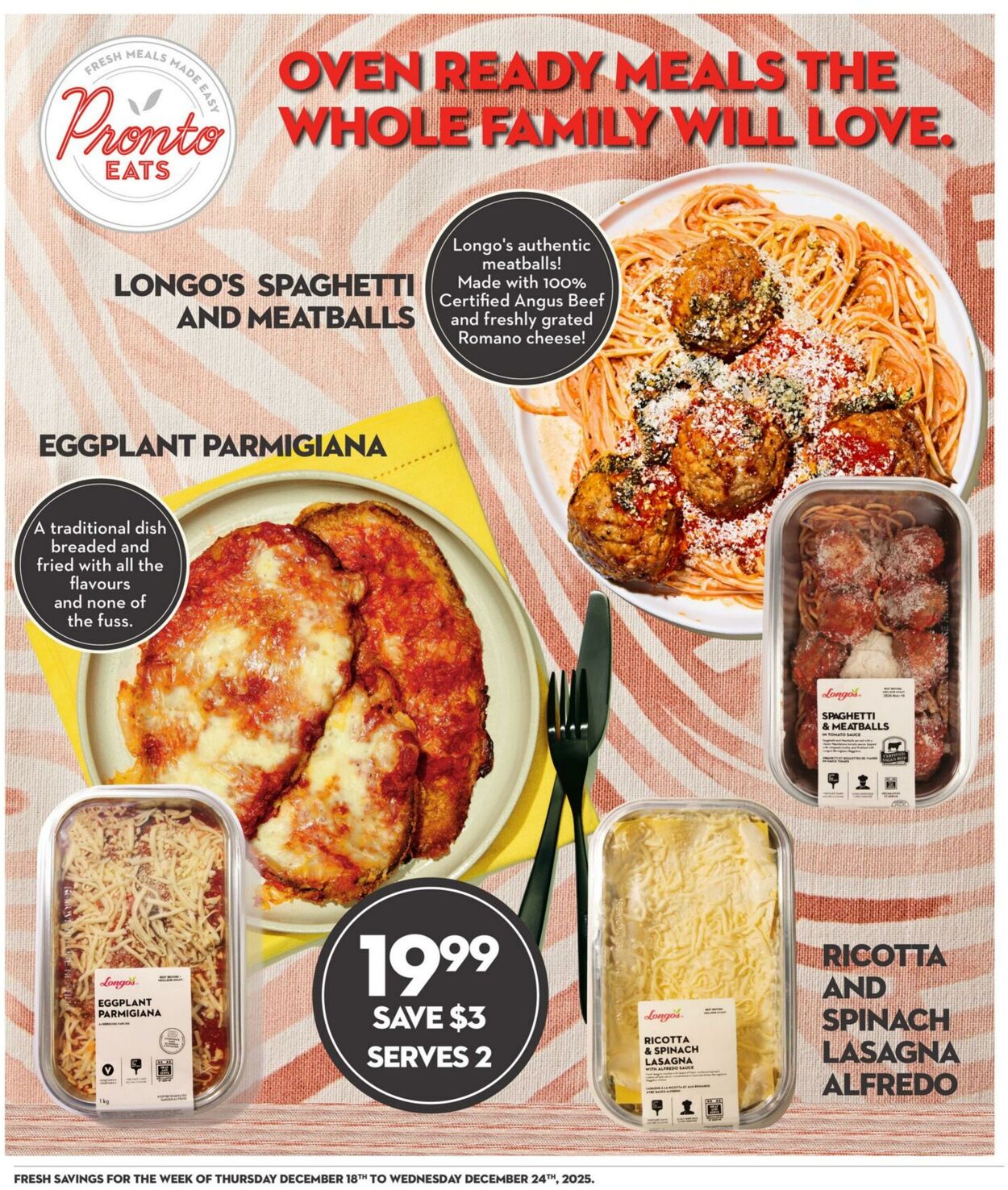 Flyer Longo's 18.12.2025 - 24.12.2025