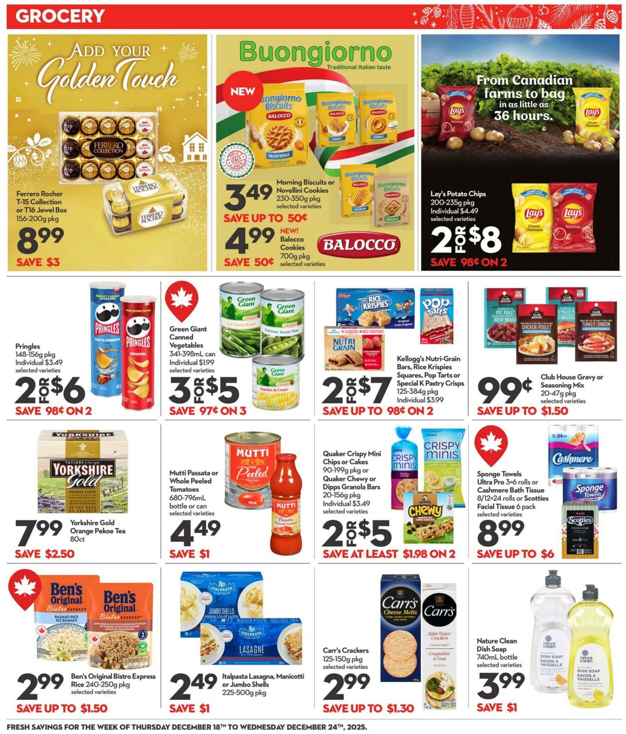 Flyer Longo's 18.12.2025 - 24.12.2025