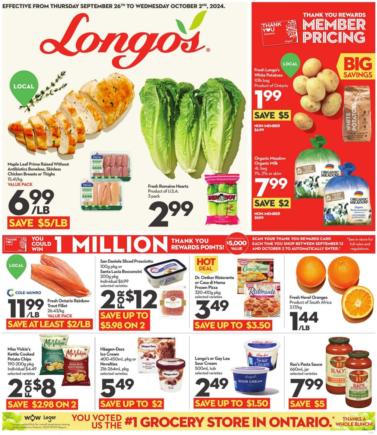 Longo's Promotional flyers