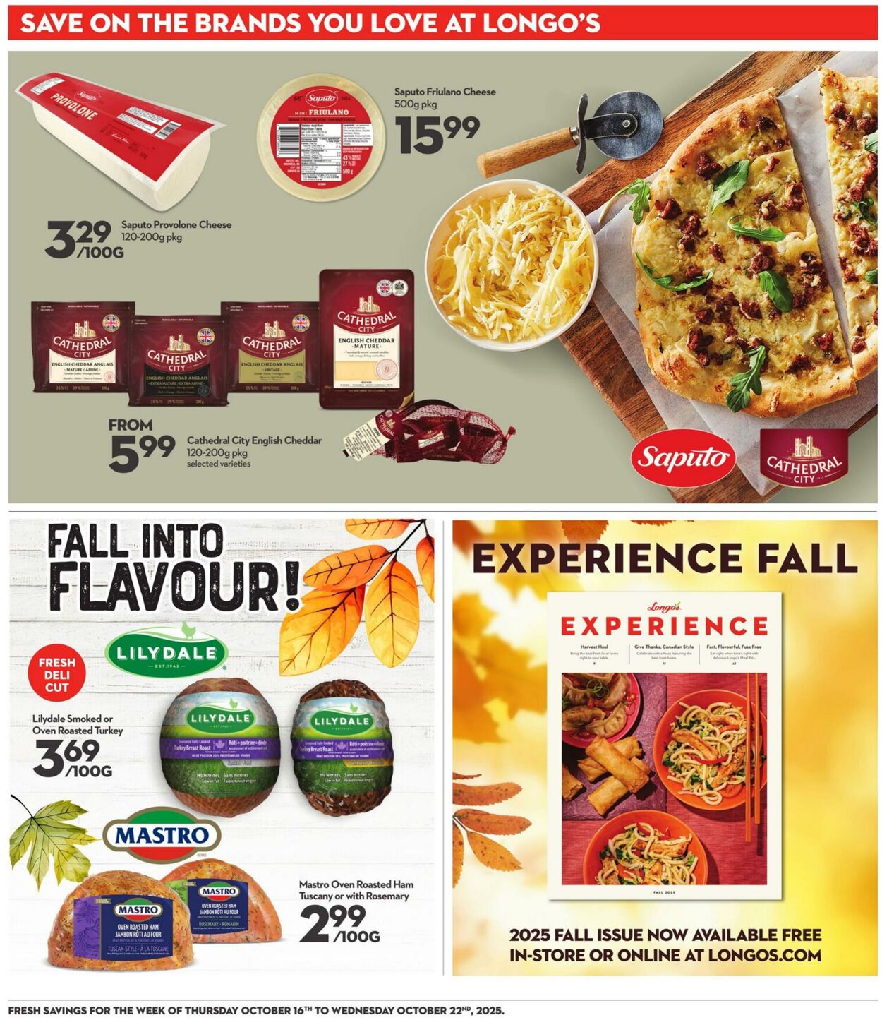 Flyer Longo's 16.10.2025 - 22.10.2025