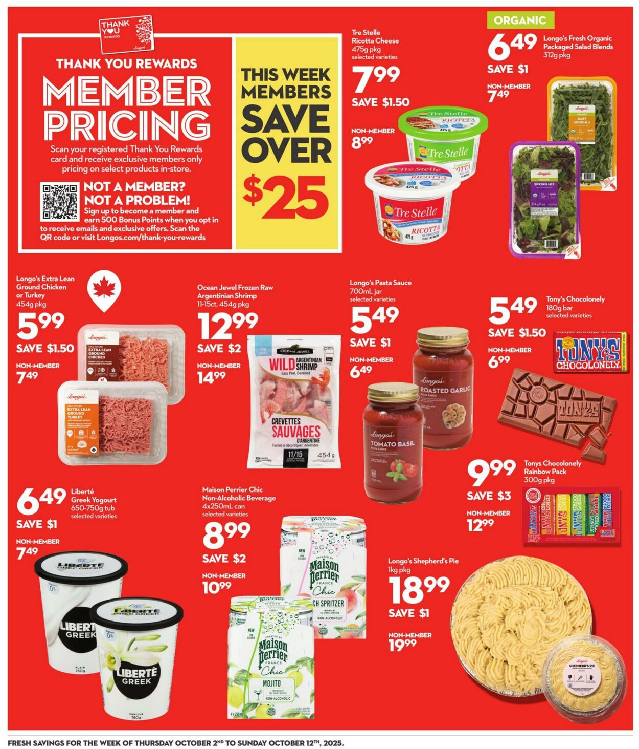 Flyer Longo's 02.10.2025 - 12.10.2025