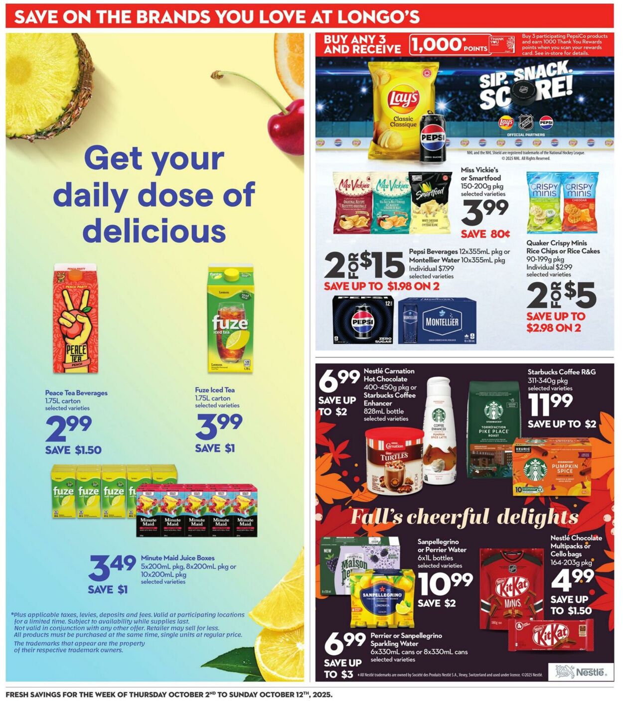 Flyer Longo's 02.10.2025 - 12.10.2025