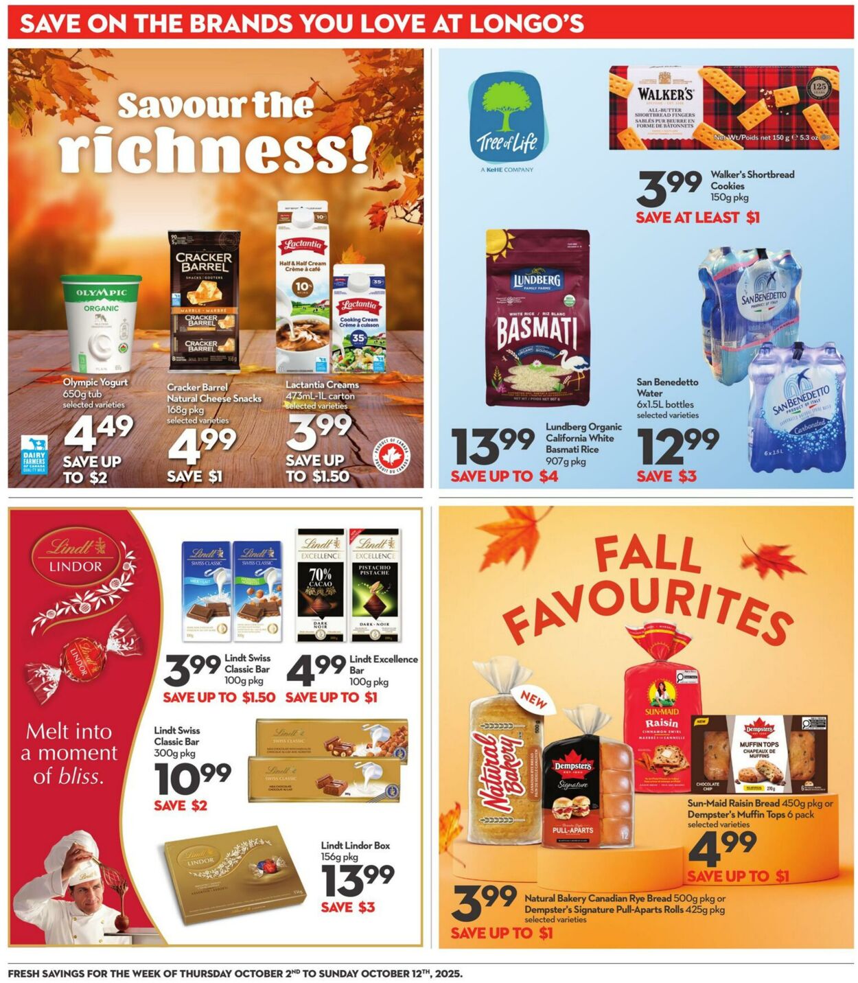 Flyer Longo's 02.10.2025 - 12.10.2025