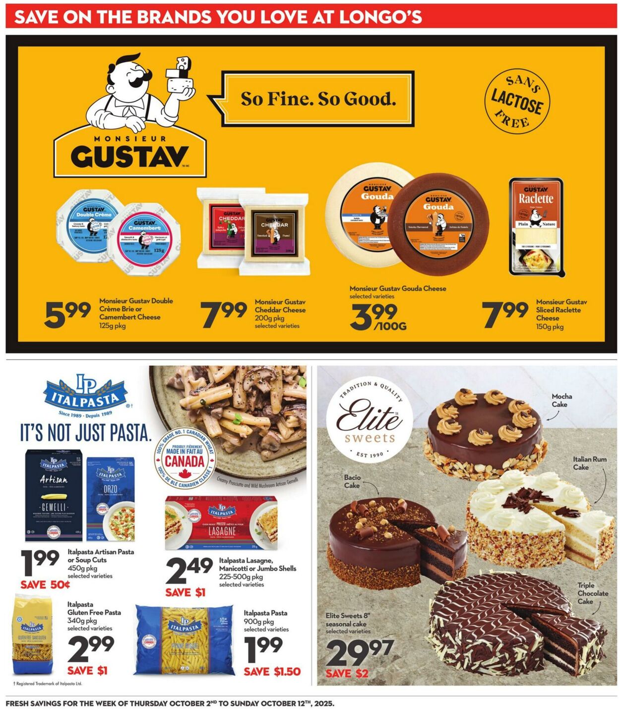 Flyer Longo's 02.10.2025 - 12.10.2025