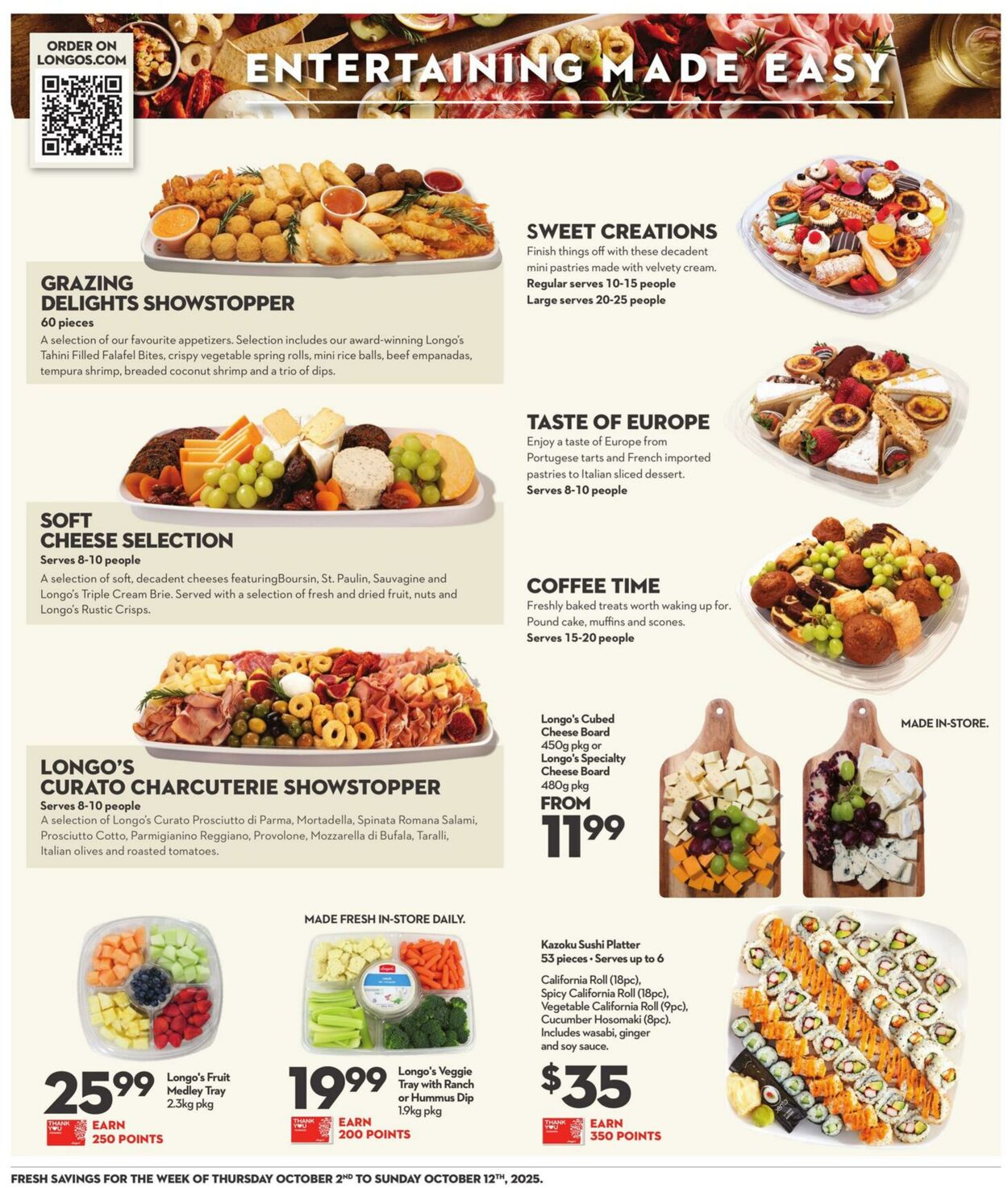 Flyer Longo's 02.10.2025 - 12.10.2025