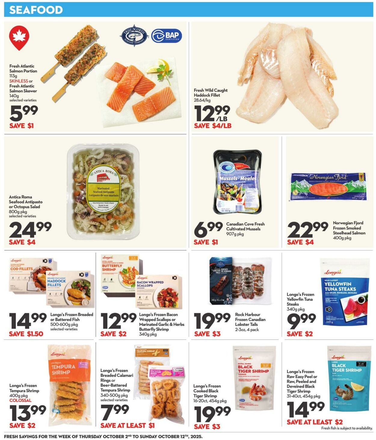 Flyer Longo's 02.10.2025 - 12.10.2025