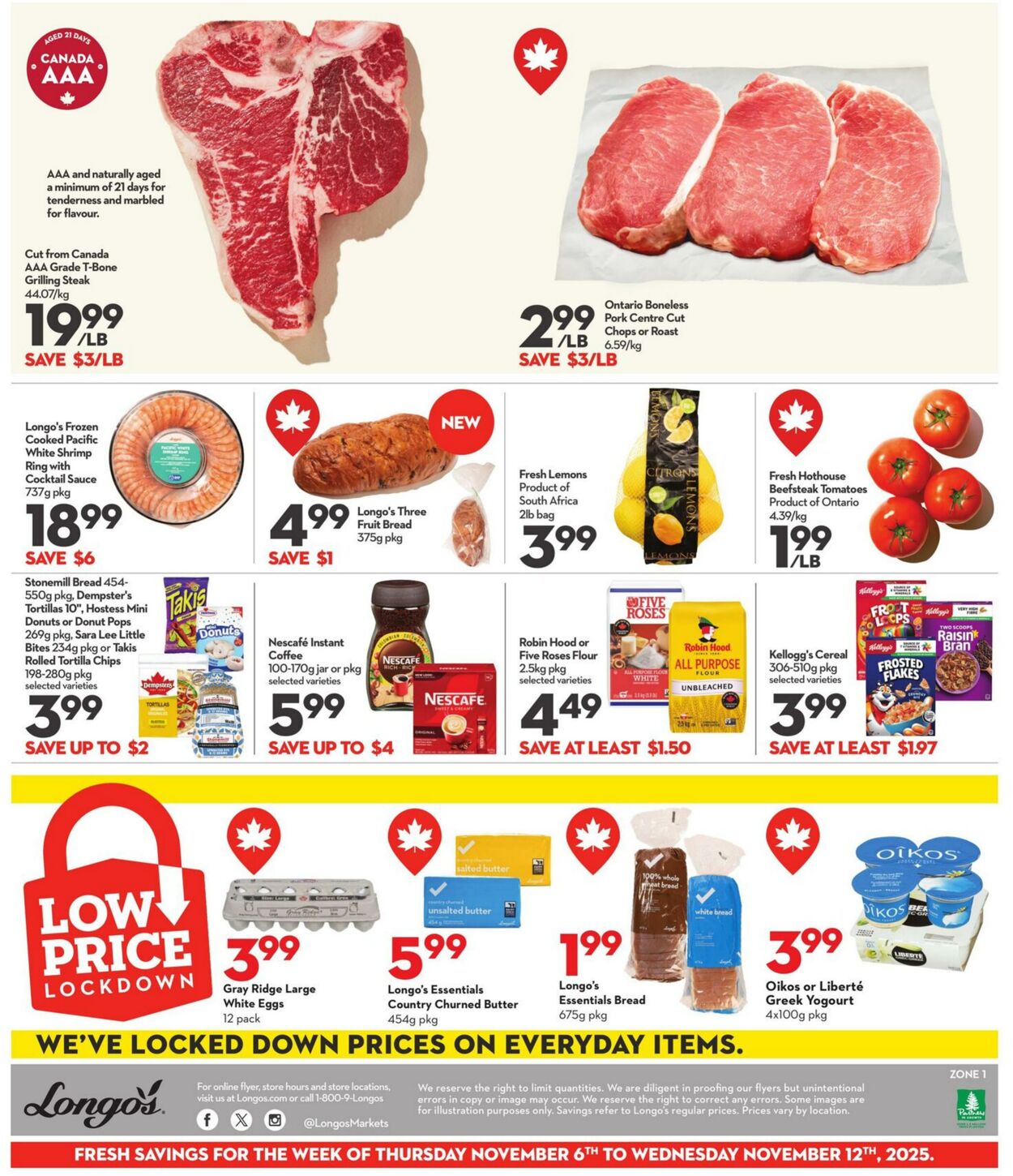 Flyer Longo's 06.11.2025 - 12.11.2025