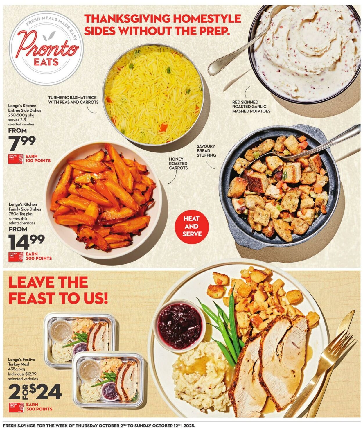 Flyer Longo's 02.10.2025 - 12.10.2025