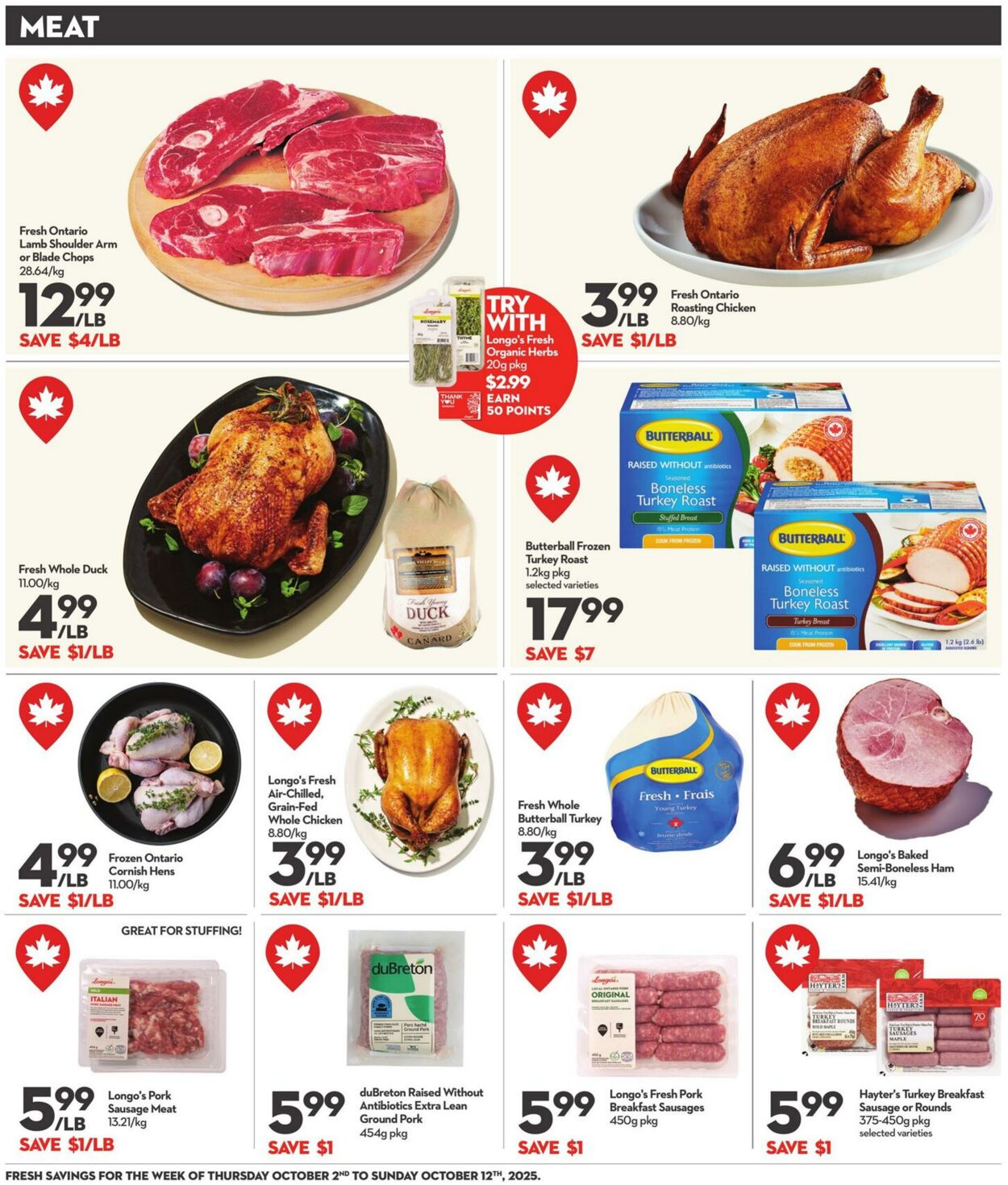 Flyer Longo's 02.10.2025 - 12.10.2025