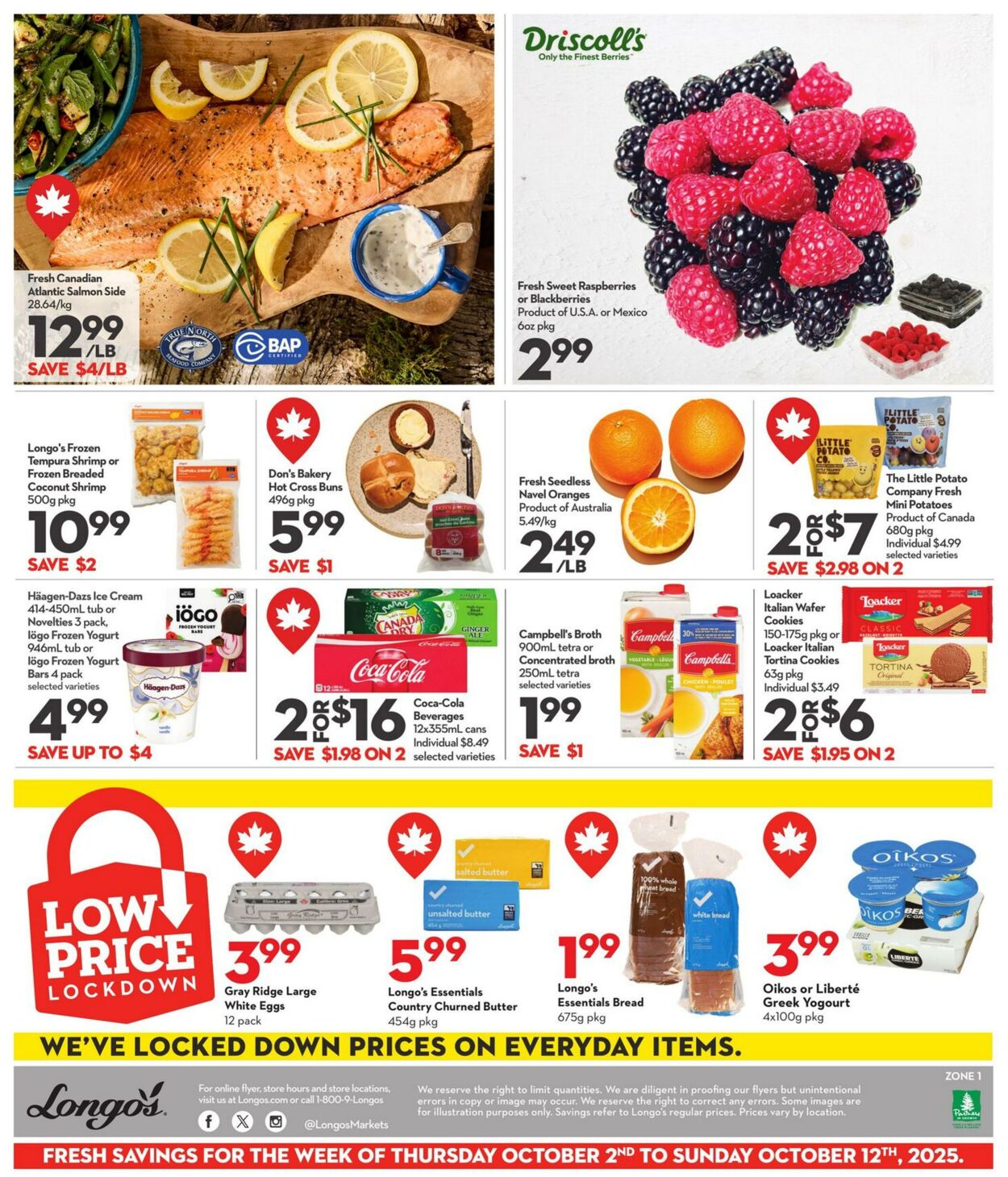 Flyer Longo's 02.10.2025 - 12.10.2025