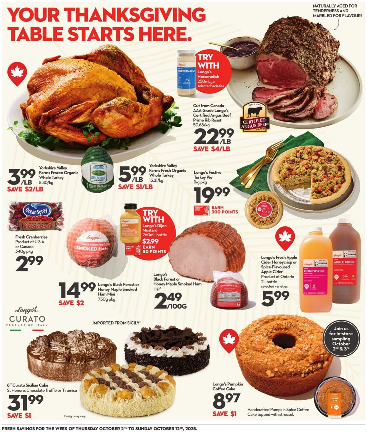 Flyer Longo's 02.10.2025 - 12.10.2025