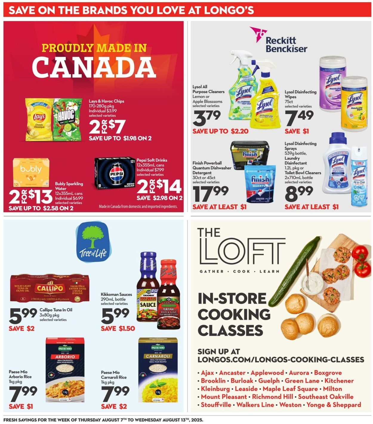 Flyer Longo's 07.08.2025 - 13.08.2025