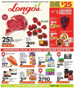 Flyer Longo's 07.08.2025 - 13.08.2025