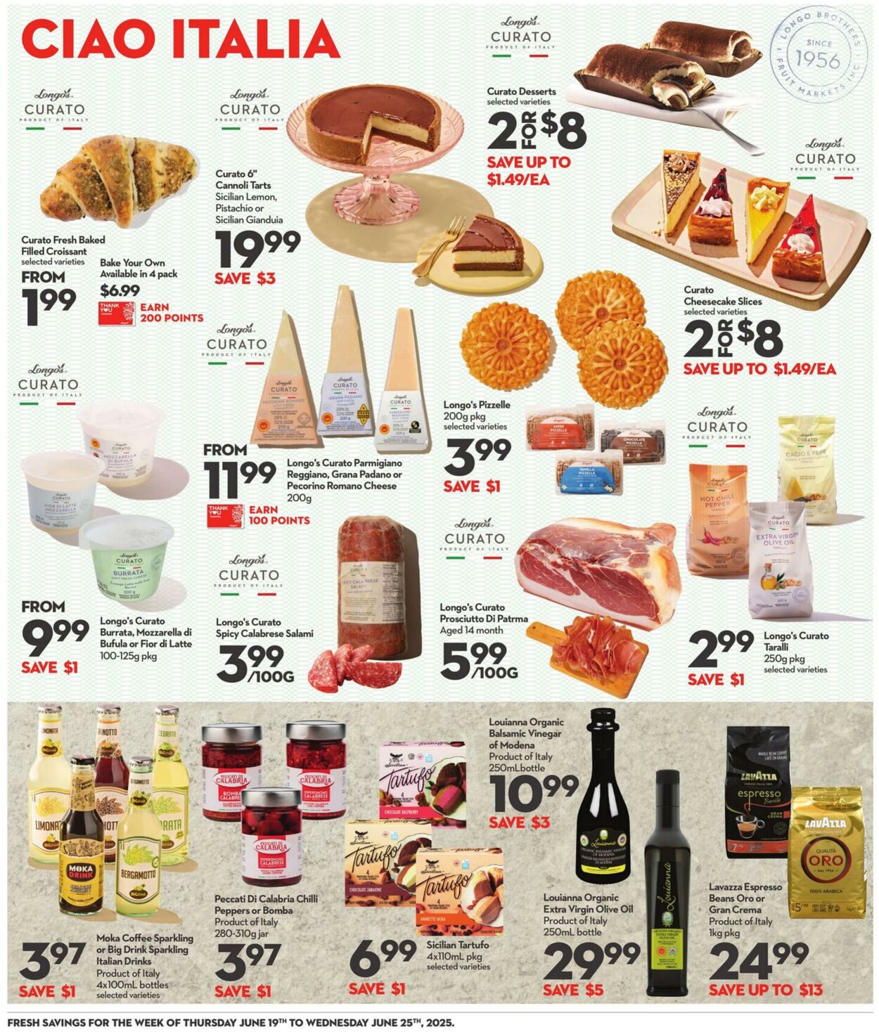 Flyer Longo's 19.06.2025 - 25.06.2025