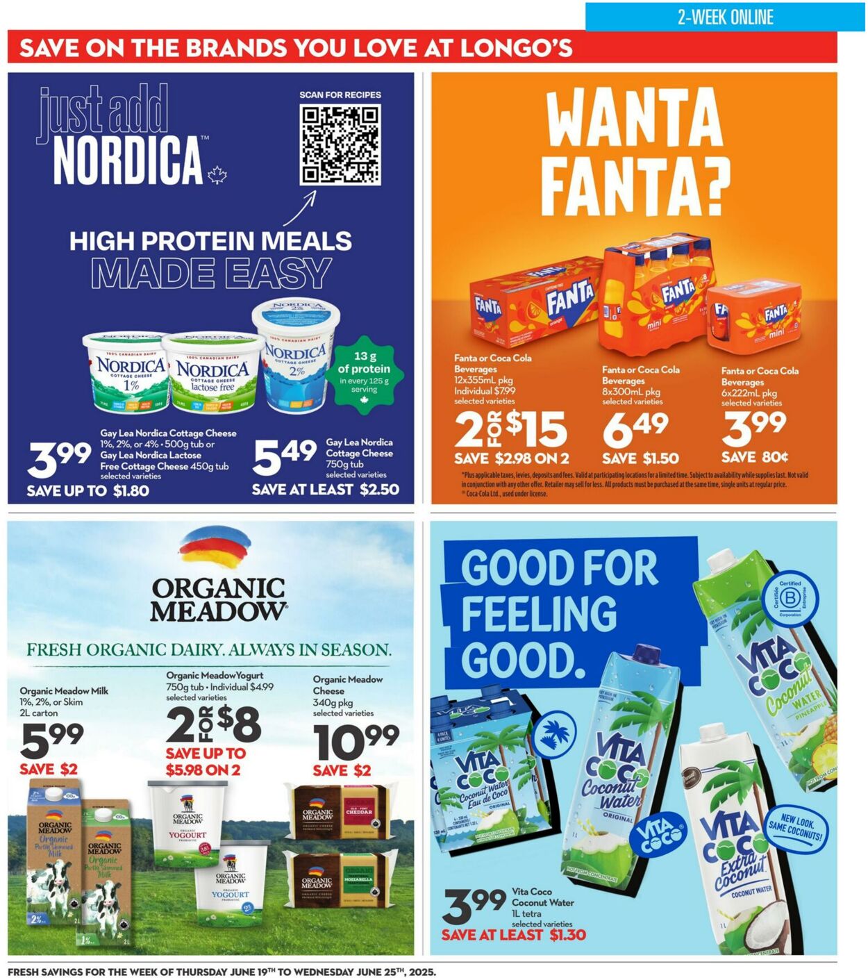 Flyer Longo's 19.06.2025 - 25.06.2025