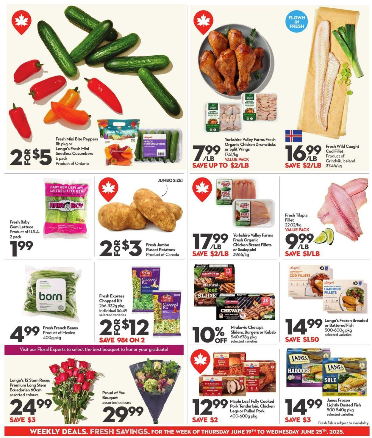 Flyer Longo's 19.06.2025 - 25.06.2025