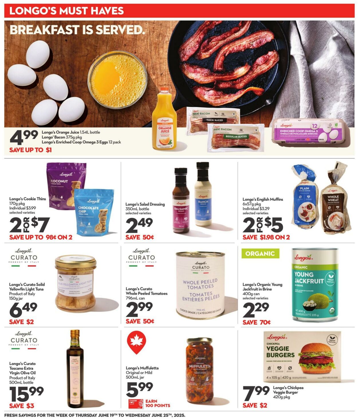 Flyer Longo's 19.06.2025 - 25.06.2025