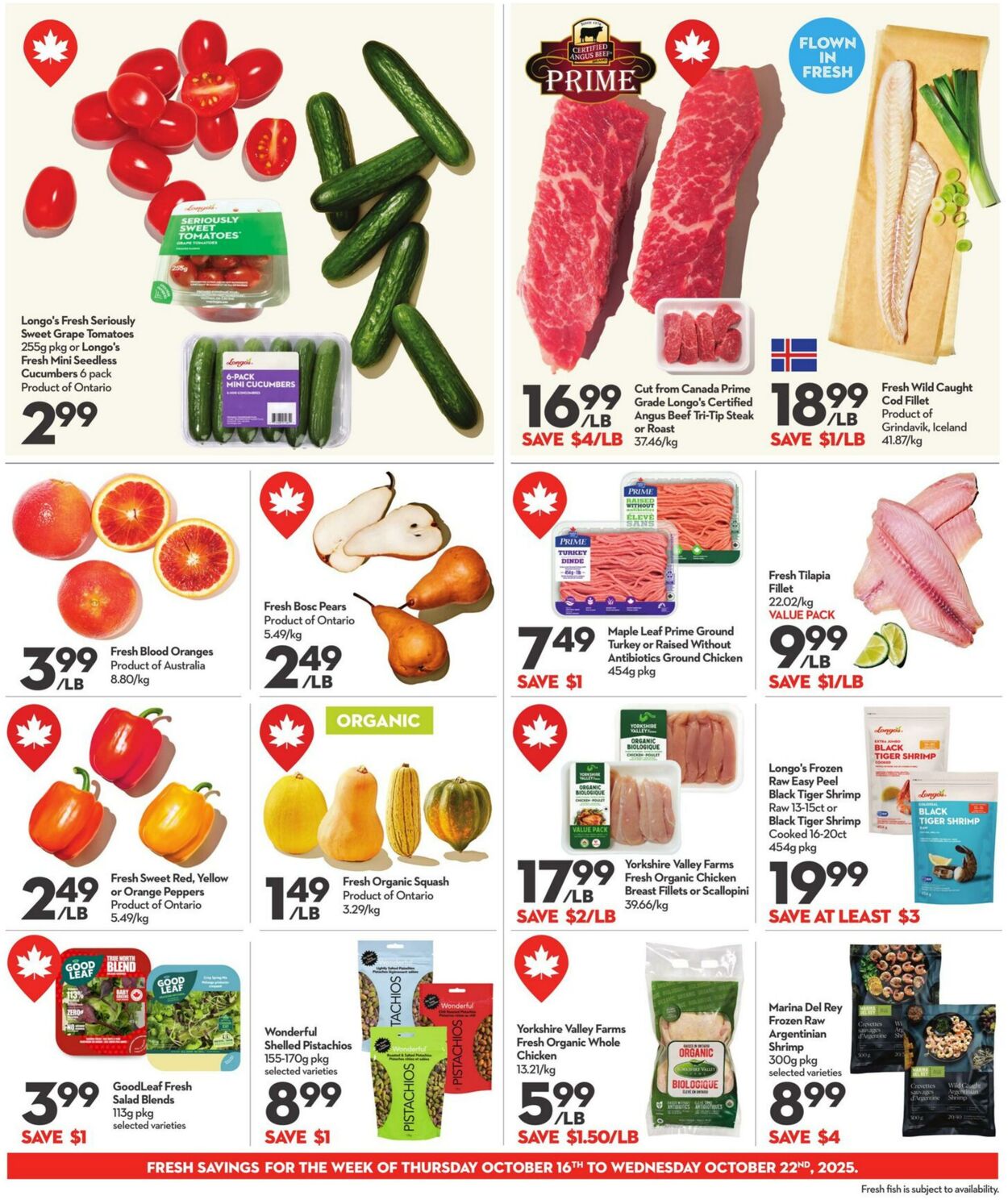Flyer Longo's 16.10.2025 - 22.10.2025