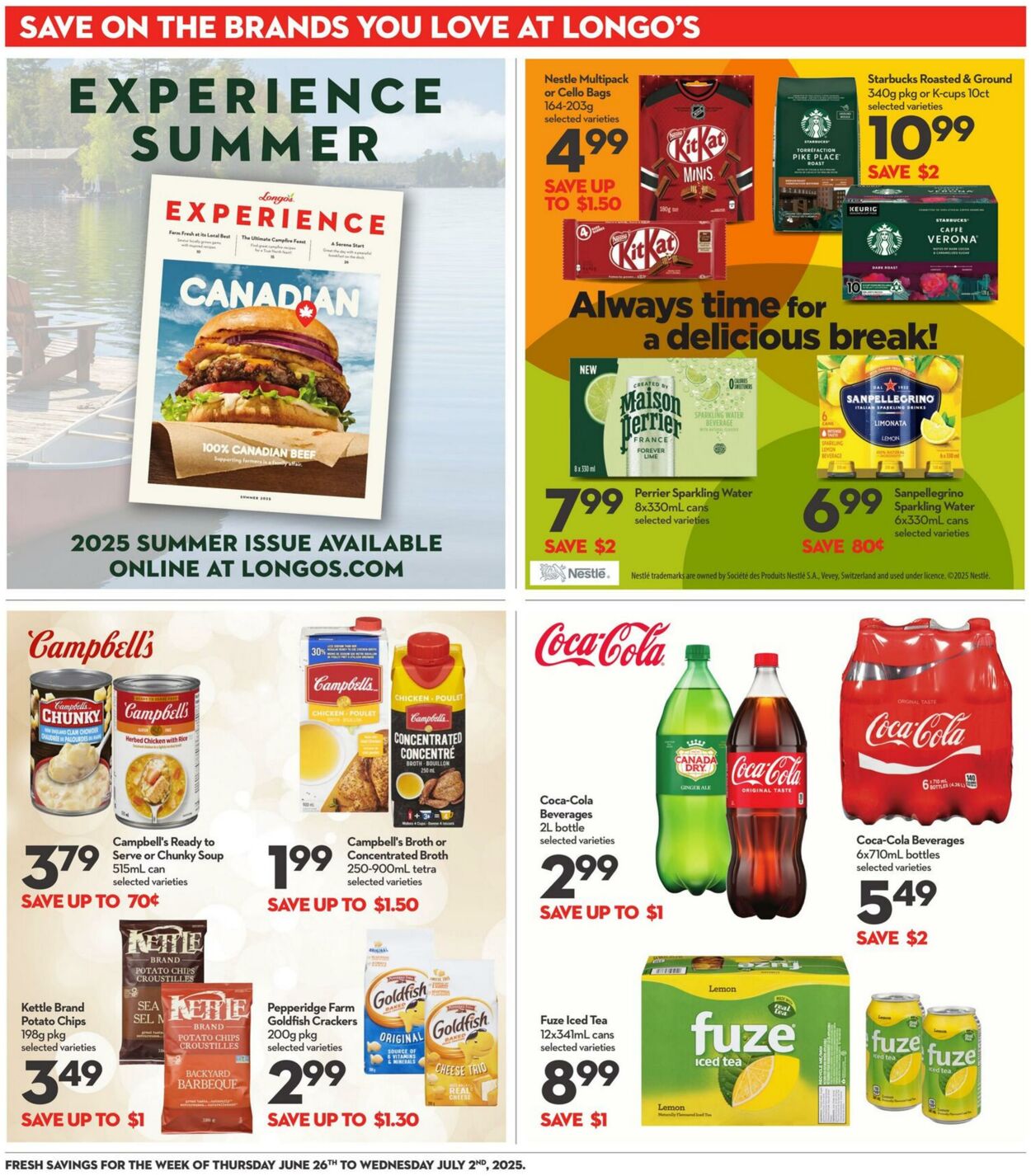 Flyer Longo's 26.06.2025 - 02.07.2025
