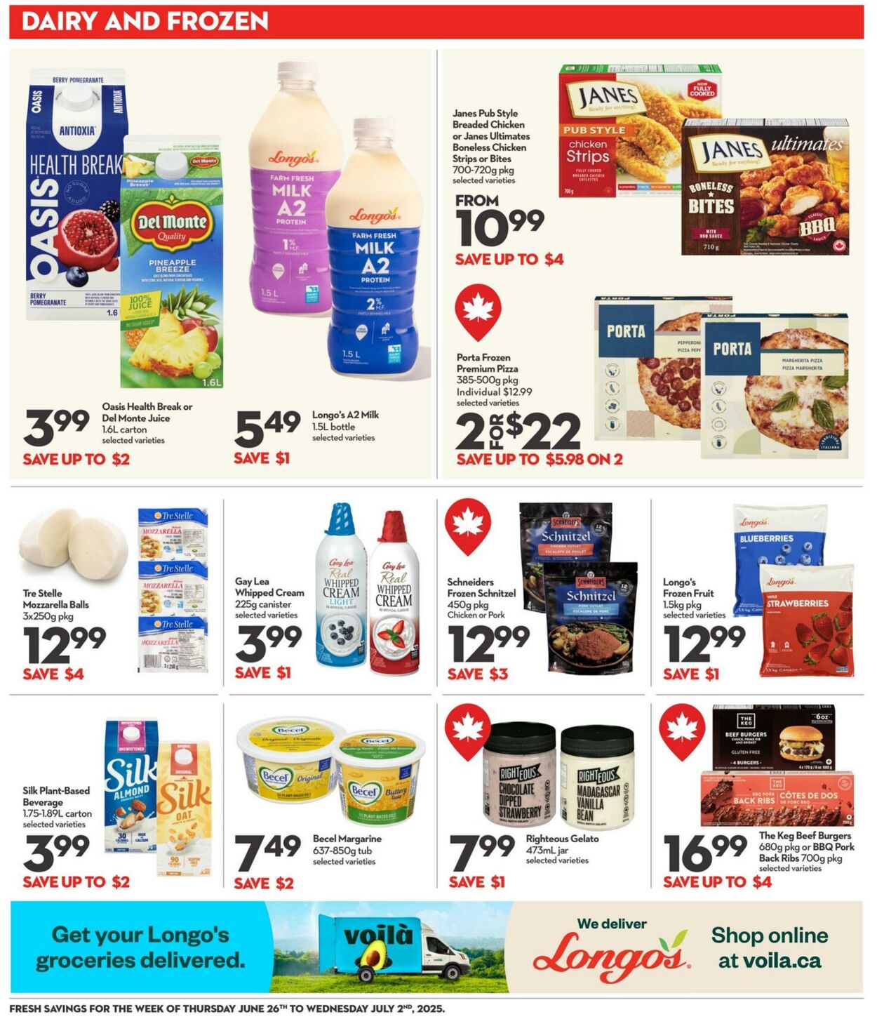 Flyer Longo's 26.06.2025 - 02.07.2025