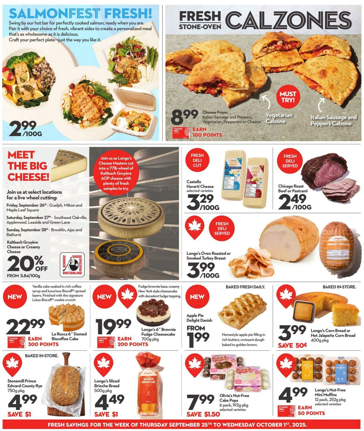 Flyer Longo's 25.09.2025 - 01.10.2025