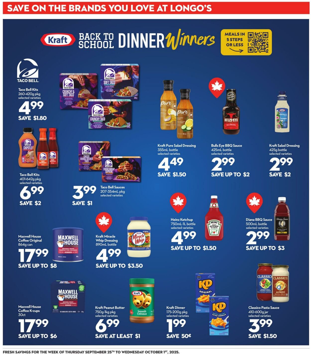 Flyer Longo's 25.09.2025 - 01.10.2025