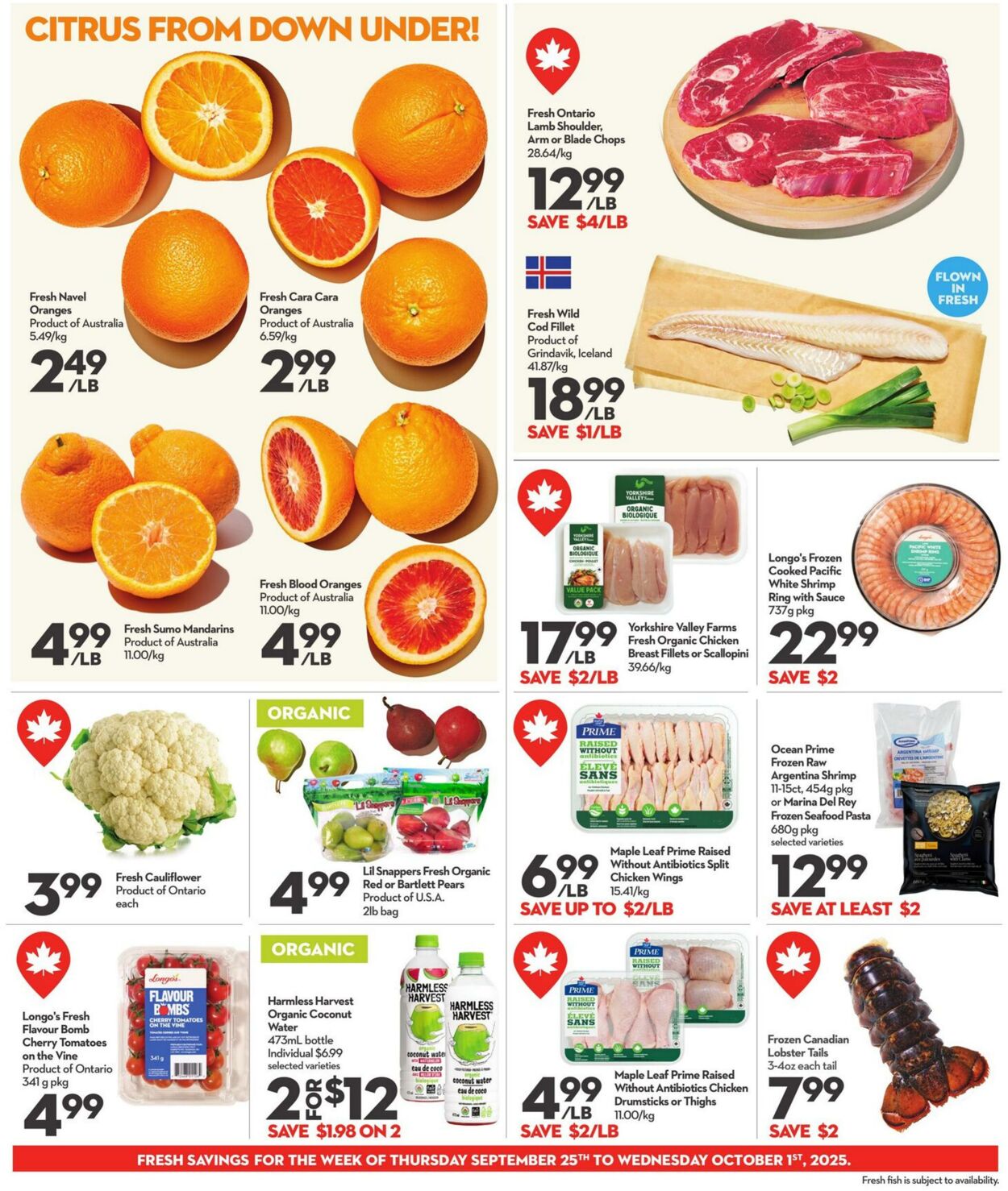 Flyer Longo's 25.09.2025 - 01.10.2025