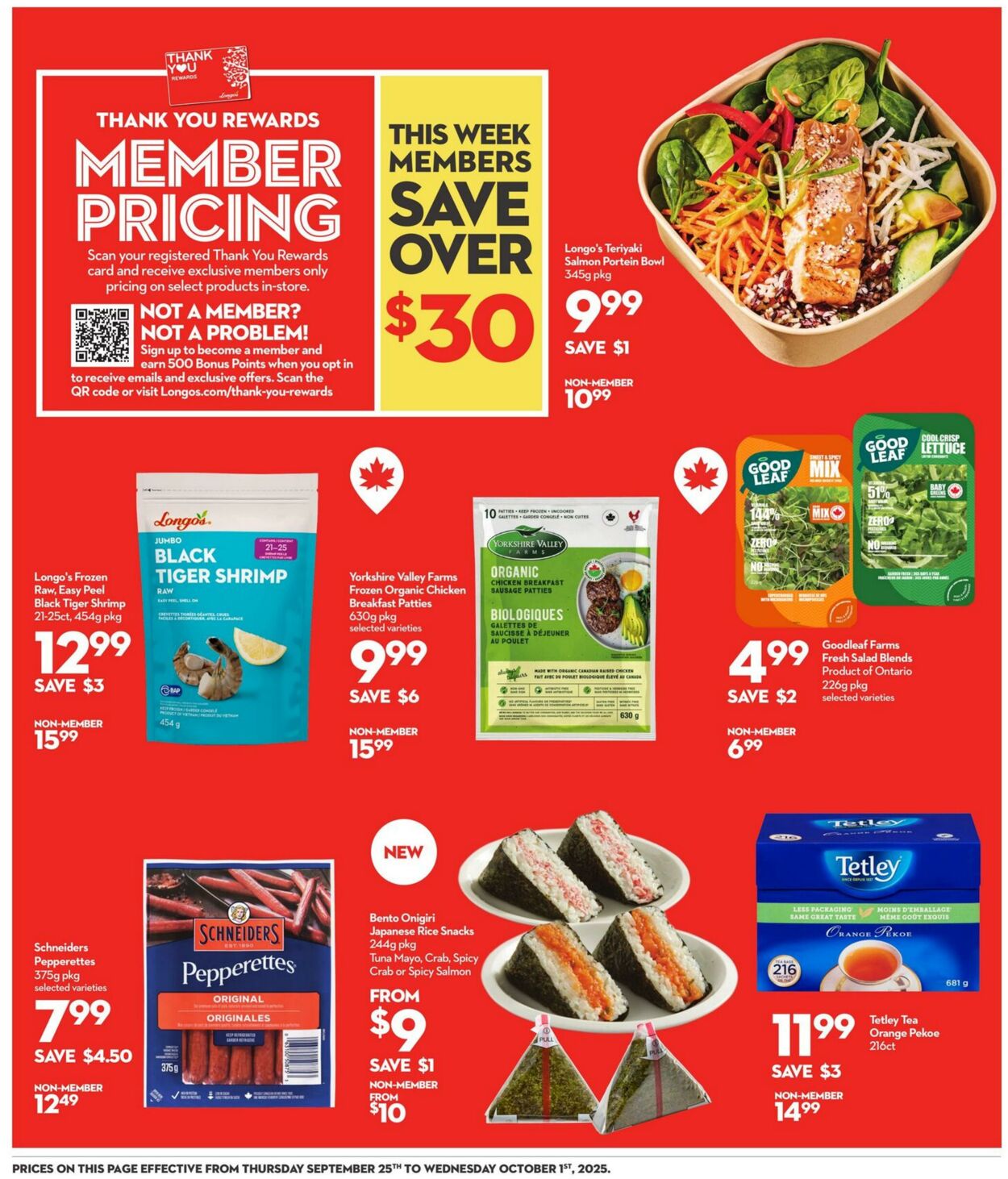 Flyer Longo's 25.09.2025 - 01.10.2025