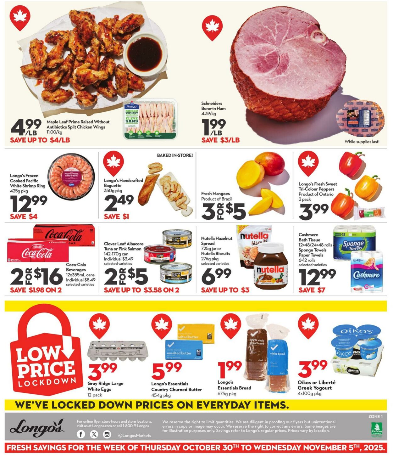 Flyer Longo's 30.10.2025 - 05.11.2025