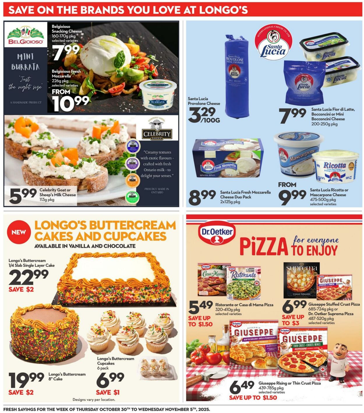 Flyer Longo's 30.10.2025 - 05.11.2025