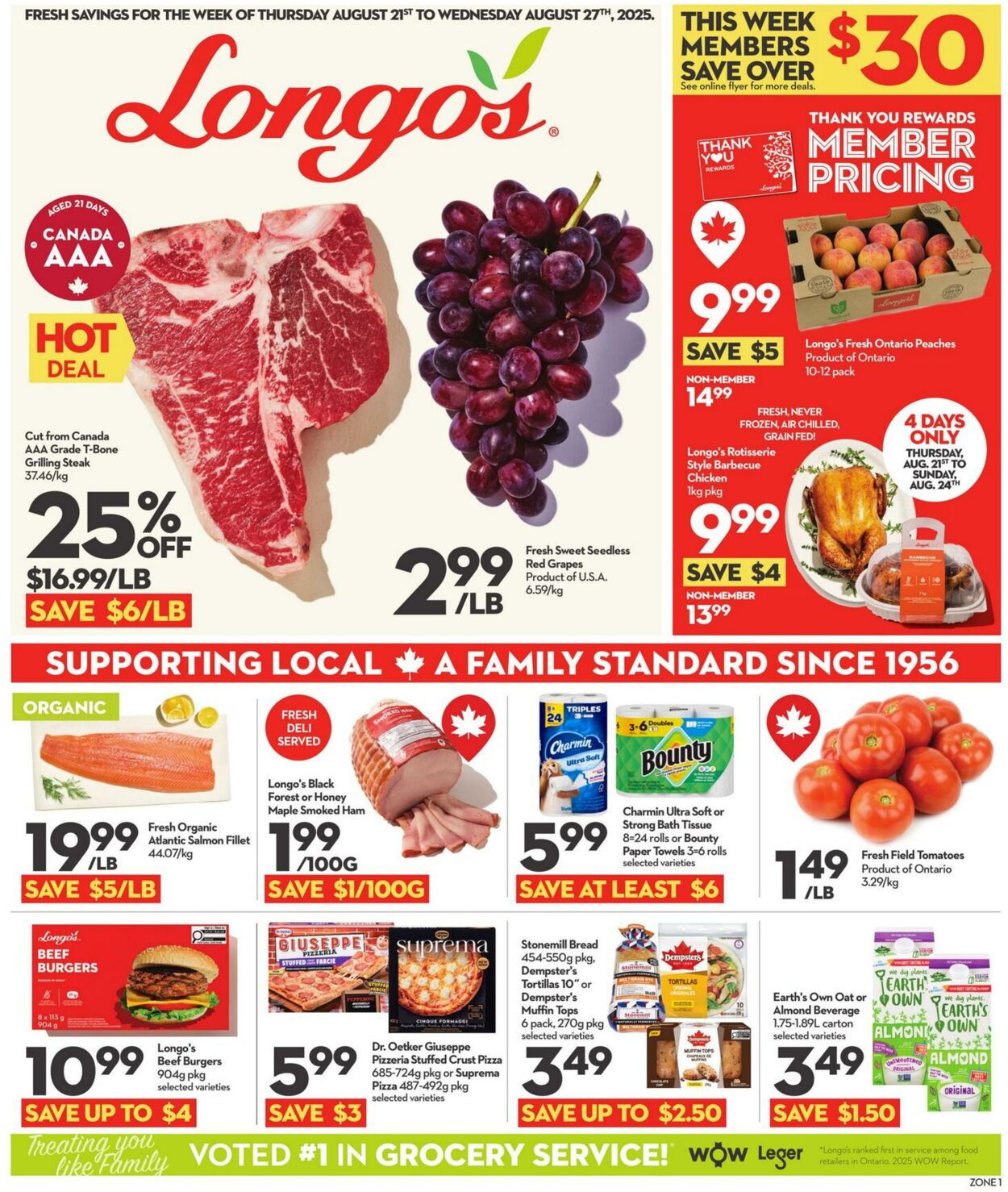 Flyer Longo's 21.08.2025 - 27.08.2025